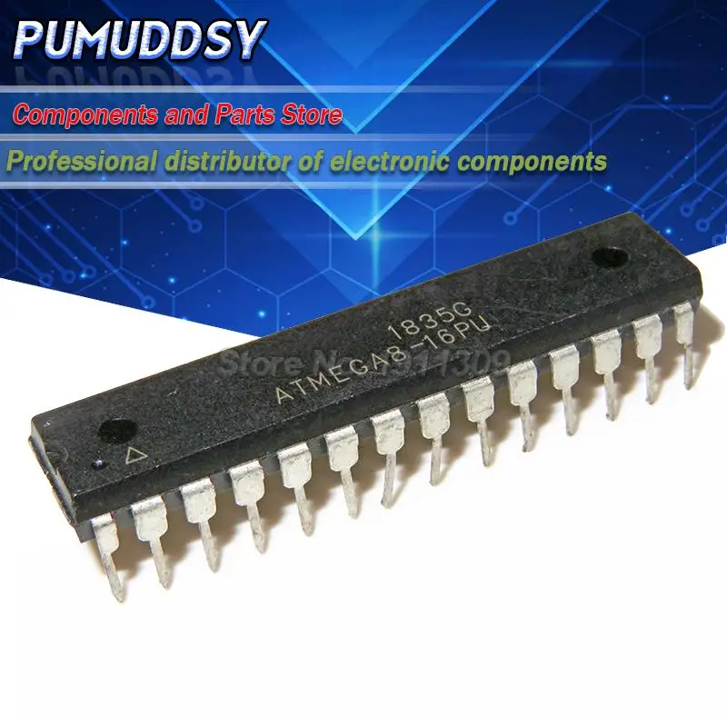 5PCS ATMEGA8 16PU DIP IC|Интегральные схемы| |
