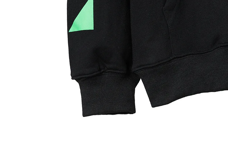 19SS OFF-WHITE OW Осень Зима Новая высококачественная танцевальная пара Толстовка