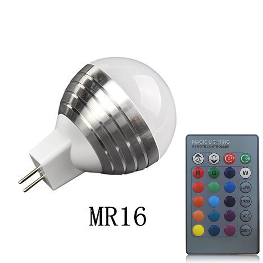 Светодиодная лампа RGB 9 Вт сценическая с дистанционным управлением светодиодные