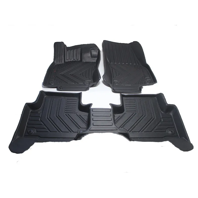 For Volkswagen Tharu 2018 2021 Car Carpets TPE Custom Foot Pad