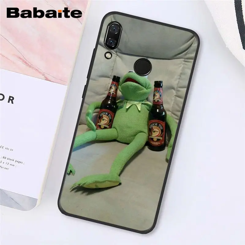 Babaite Kermit зеленая лягушка Забавный Милый гей чехол для телефона для Xiaomi Redmi8 4X 6A S2 Go Redmi 5 5Plus Note4 5 7 Note8Pro