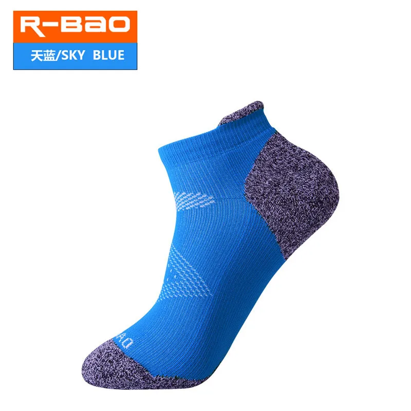 R-BAO, элитные низкие носки для бега, Аляска, крутые спортивные носки для мужчин, европейские размеры 40-44, женские, розовые, для марафона, впитывающие влагу, для походов на открытом воздухе - Цвет: M EU 35-39