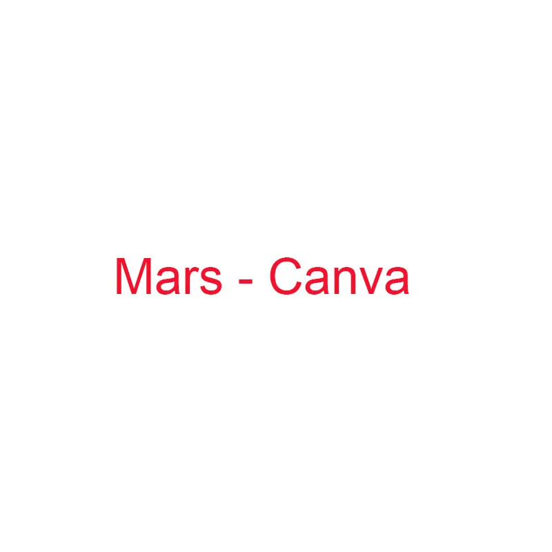 Прямая HA73 - Цвет: Mars-Canva