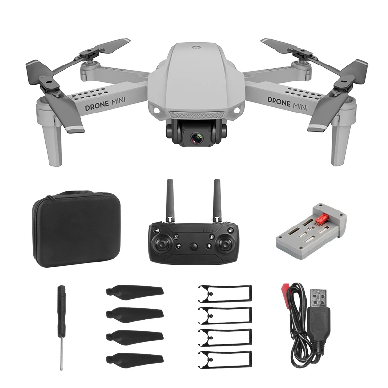 2 4G мини Радиоуправляемый Дрон вращение на 360 ° WIFI 4K широкоугольная HD камера селфи