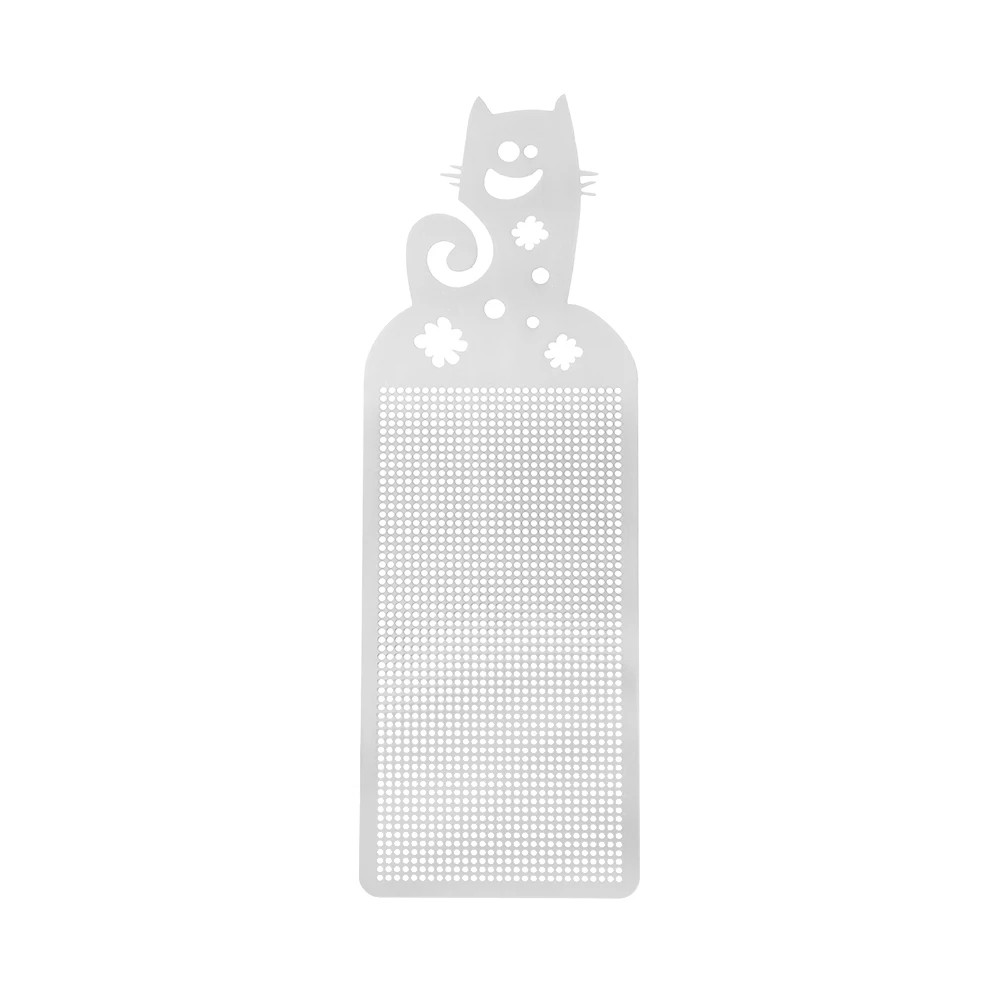 Cat Silver 1 шт. бабочка Сова DIY ремесло Стич крестиком металлическая Закладка серебро Золотой Рукоделие Вышивка ремесла счетный крест-строчка - Цвет: Cat Silver
