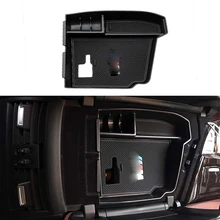 Для BMW 5 серии F10 2010- автомобильный контейнер Органайзер лоток емкости для салона держатель центральной консоли подлокотник коробка для хранения