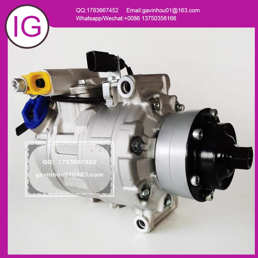 

For free shipping Auto AC A/C Compressor For 4F0260805AD 4E0260805Q 4F0260805E 4F0260805L 4e0260805a for car Audi A4 B7 Q7 4L V8