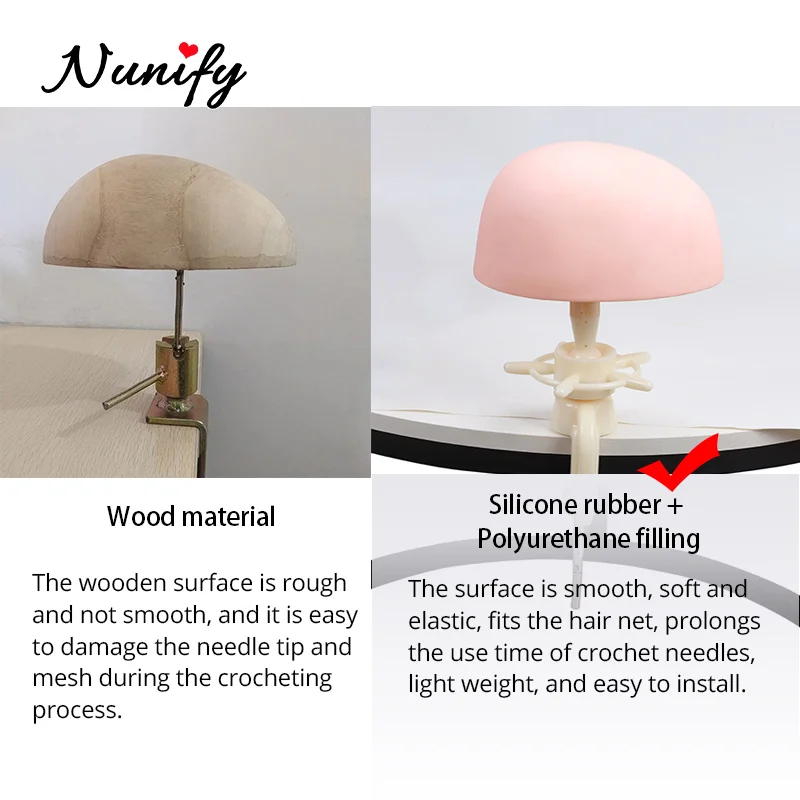 Nunify Soft Pvc Half Mannequin Head Making Wigs Red Beige Big Size Wig Making Tools Put Pins Maniquin Head And Stand Wig Head Mannequin Mannequin Head Holder Mannequin Head Model Wig Supplies