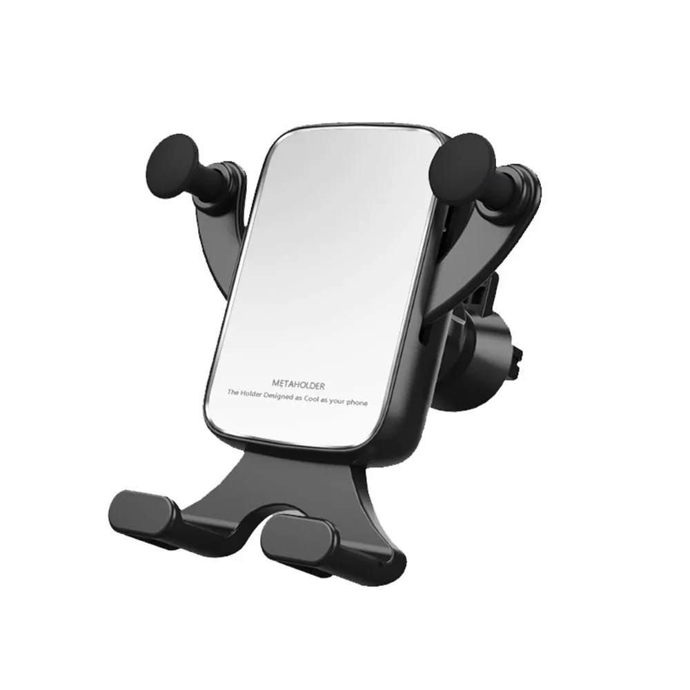 

Gravity Bracket Car Phone Holder Stand Air Vent Clip Replacement 360 Degree Angle Adjustment Upgrade Silicone Pad Protection