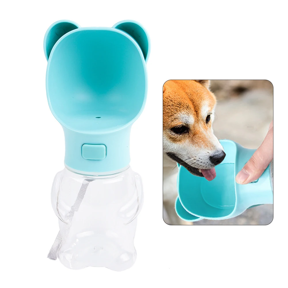 Pet Dog Cat Water Bottle Portable Travel Cup Drink Fountain Outdoor Feeder Water Drinking Bowl For 1 Pet Dog Cat Water Bottle Portable Travel Cup Drink Fountain Outdoor Feeder Water Drinking Bowl For 3