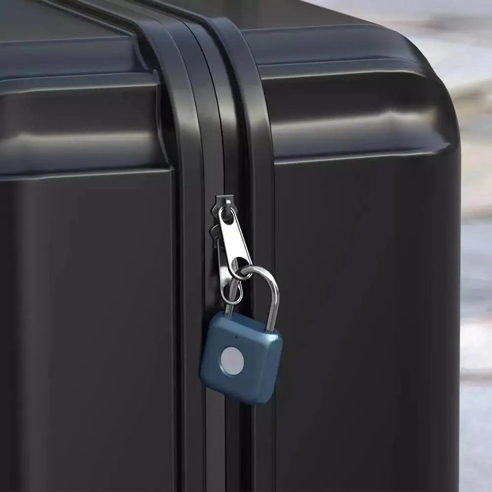 Xiaomi USB Перезаряжаемый умный Keyless электронный замок с отпечатком пальца домашняя Противоугонная защита замок двери багажный замок для чемодана