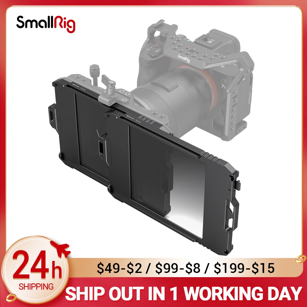 

Лоток для фильтров SmallRig (4x4)/(4x5,65) является частью мини матовой коробки 3320 3319