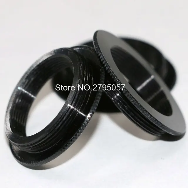 Microscope Objective Extension Ring - 6.5mm M25 To M25 Thread Adapter