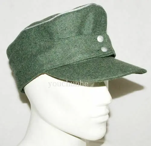 WWII немецкий Wh Officer M43 Panzer шерстяная полевая Кепка Размер M L XL Shop5605101|Кепки для