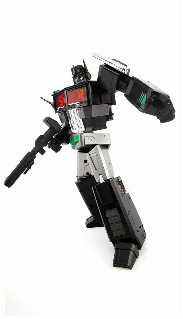 Новая Трансформация Робот игрушка MS-TOYS MS-01B Optimus Prime черный цвет MP весы