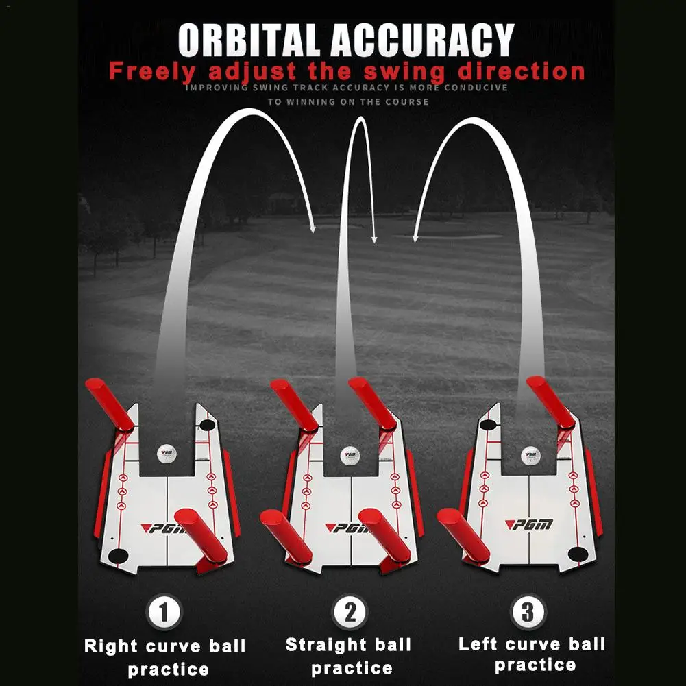 Качели для гольфа, прямая практика для гольфа, зеркало для выравнивания, тренировочный тренажер для качания, линия для глаз, аксессуары для гольфа, 30,8x51 см
