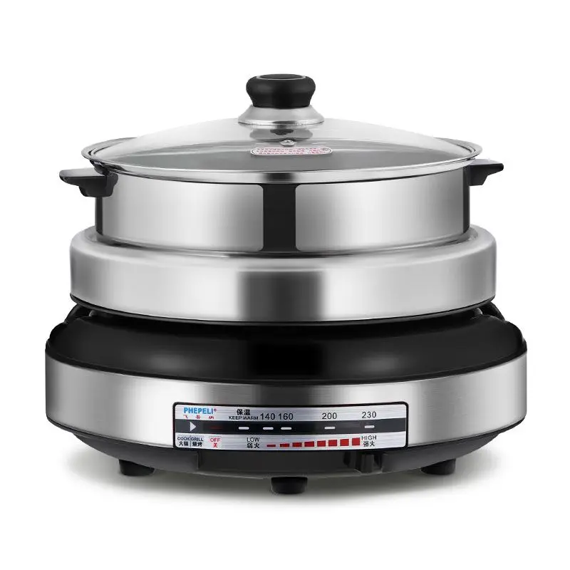

Multi-function Net Red Food Pot Home Split Type Electric Cooker Electric Fry Cooking One Pot Plug Electric Cook