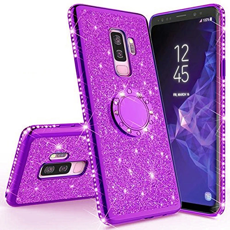 Чехол со стразами для Samsung Galaxy A10 A10e A20 A20e A30 A40 A40S A50 A60 A70 A80 A90 M10 M20 M30 M40 чехол с