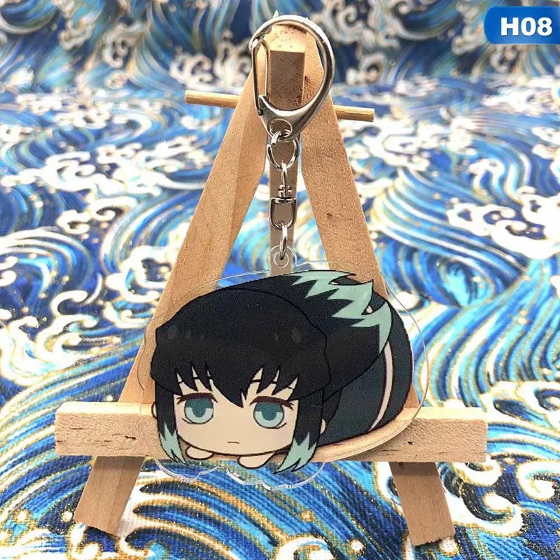 Аниме демон убийца Kimetsu No Yaiba брелок для косплея реквизит Kamado Tanjirou Nezuko брелок автомобильный брелок
