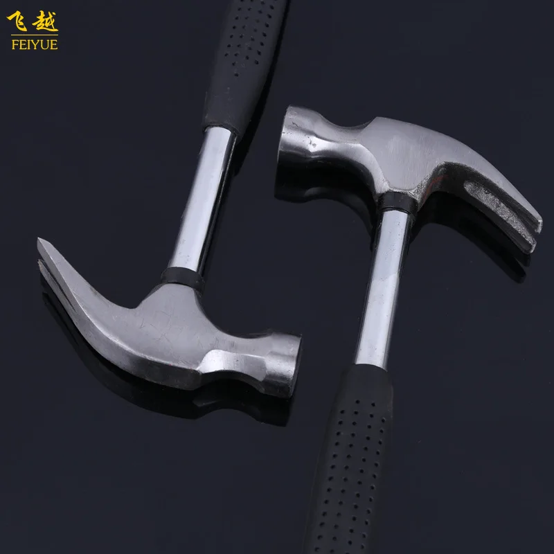 

Steel Tube Claw Hammer bao su bing Railway Ship jian ce chui One-piece Forged Dome Claw Nail Puller