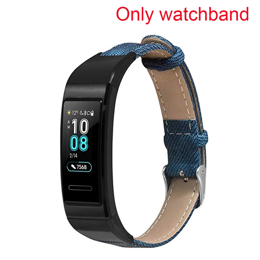 

Casual Quick Release Accessories Wrist Strap Smart Watch Bracelet Leather Replacement Solid Easy Install For Huawei Band 3 3 Pro