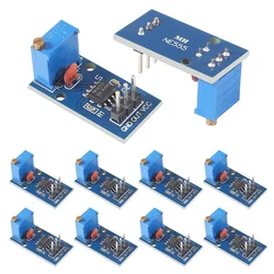 Générateur d'impulsions à fréquence réglable, 10 pièces/lot, DC 5V 12V NE555, Module de générateur d'impulsions, sortie monocanal pour voiture intelligente Arduino 