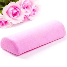 Профессиональная Повседневная цветная мягкая опора для рук, подушка для дизайна ногтей, инструмент для ухода за маникюром, половина колонки, горячие шлифовальные щипцы