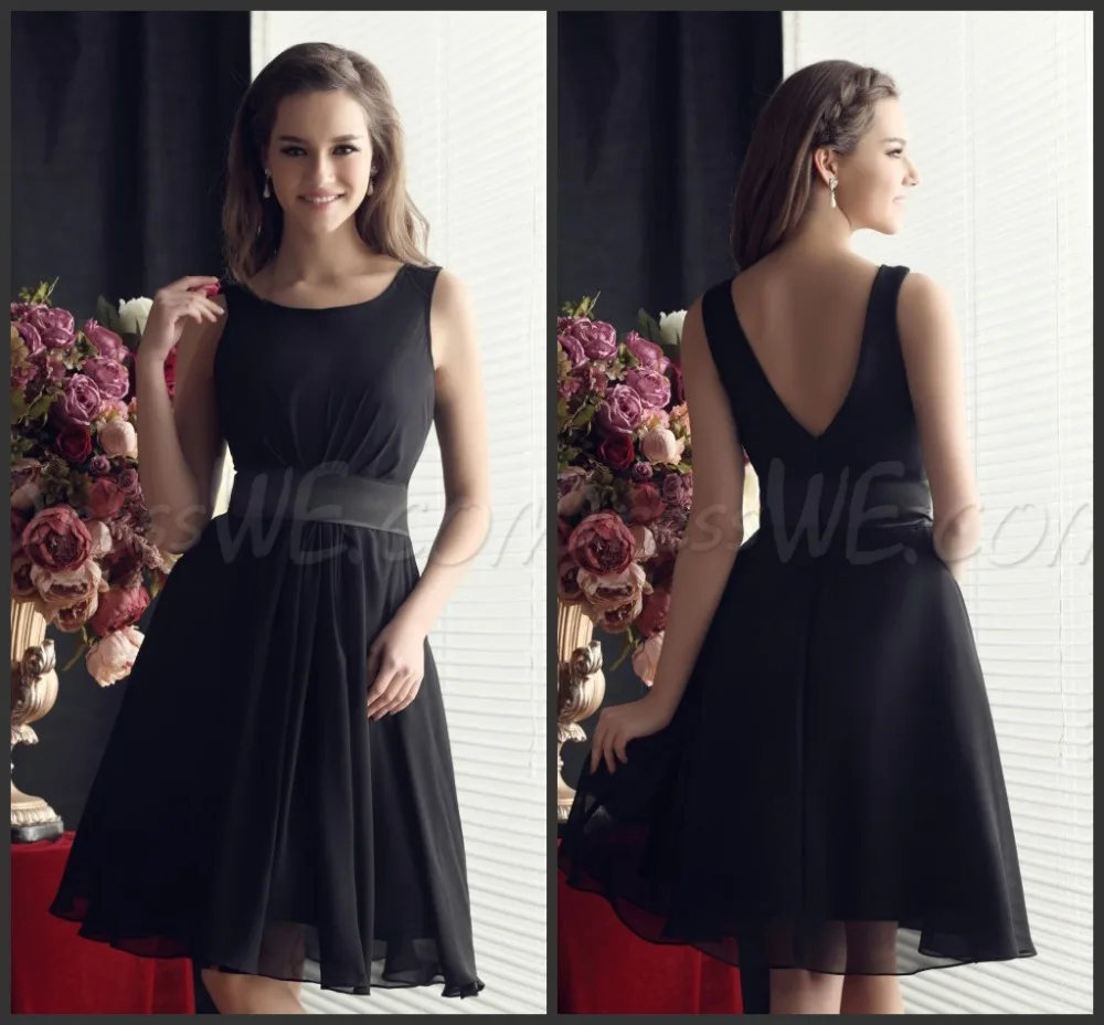 

2016 free shipping party gown vestido de festa longo casamento a-line new fashionable sexy short elegant Bridesmaid Dresses