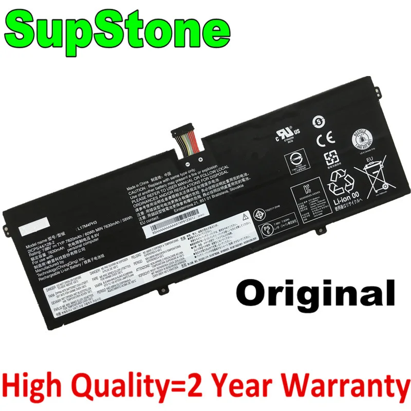 

SupStone New Genuine L17M4PH3 L17C4PH1 L17M4PH2 L17M4PH1 Laptop Battery For Lenovo Yoga 7 Pro,Yoga C930-13IKB 5B10Q82425