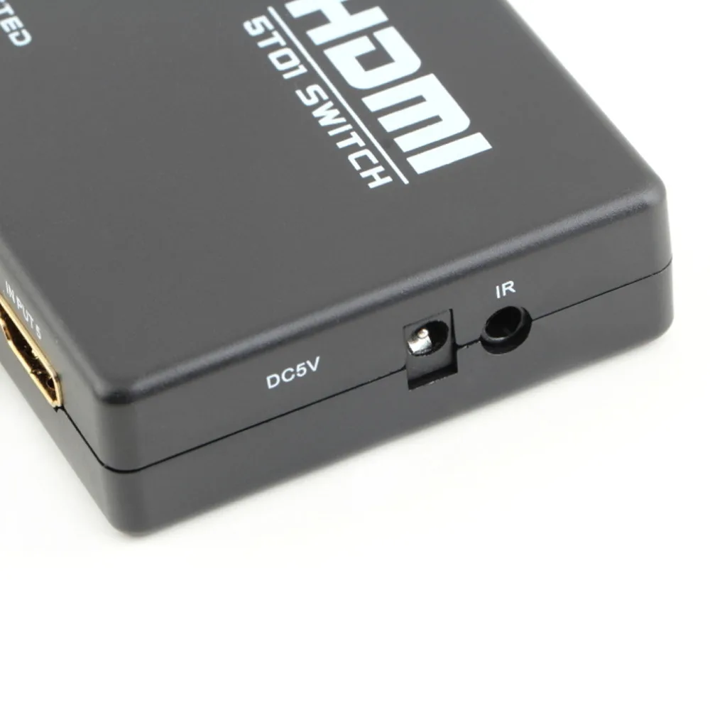 Мини 10% до 85% RH 2,5 Гбит/с/250 МГц ИК-пульт 5 переключатель порта HDMI 5-в-1 5*1 выключатель HDMI делитель HDMI порт для HDTV 1080P Vedio