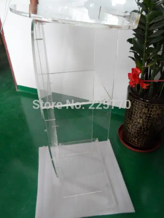 Acrylic heart-shaped lectern Acrylic Church Lectern Perspex Church Lectern Heart shaped plexiglass