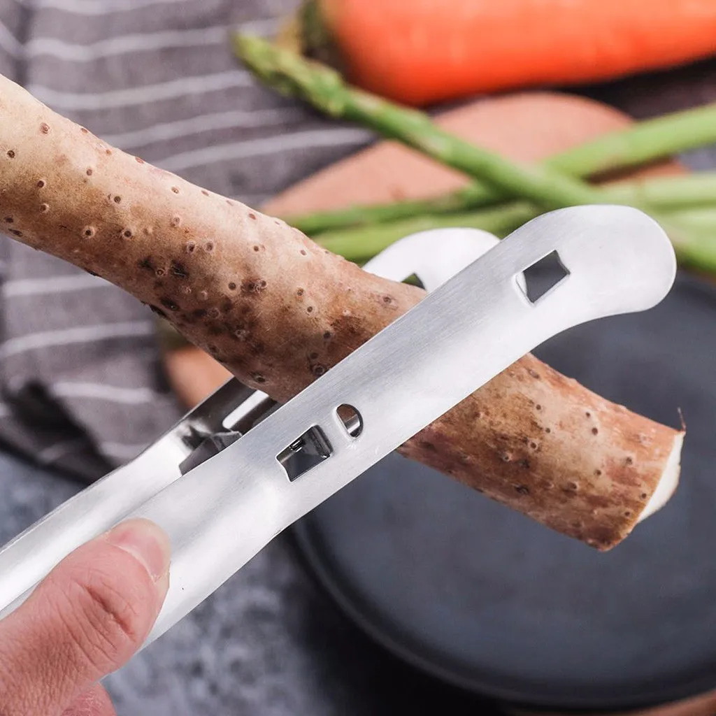 

Double-Sided Vegetable Peeler Asparagus paring Yam Magic double edge Slicer July#31