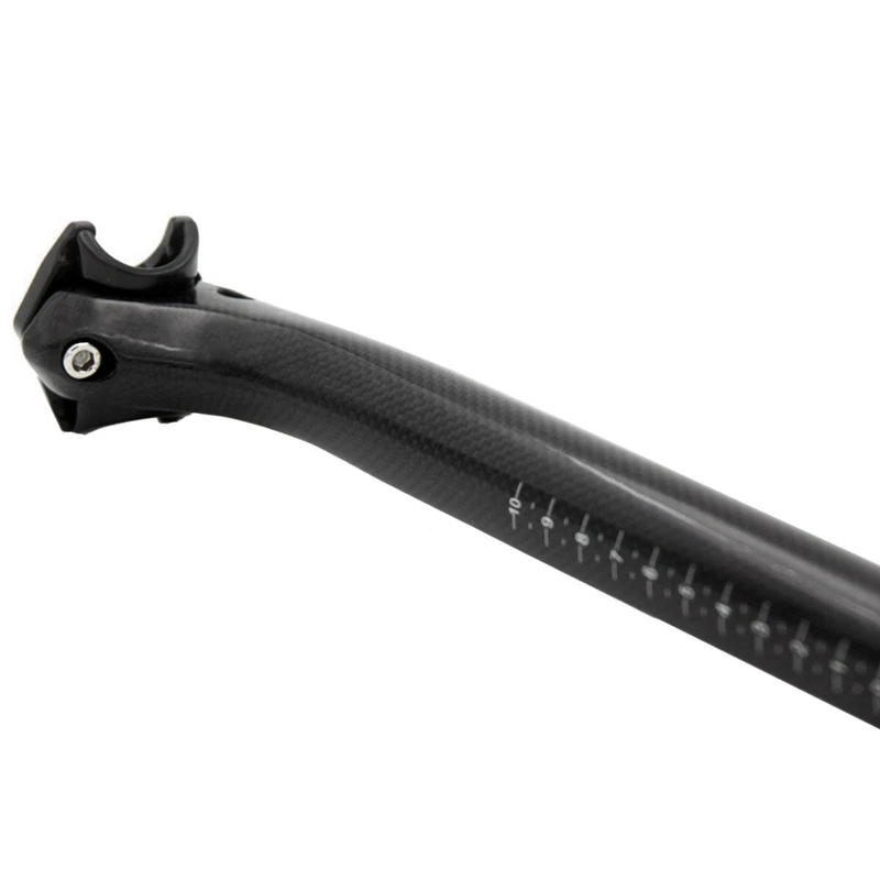 3K Glossy Full Carbon Seatpost Mtb Road Setback Seatpost For Mountain Bike Road Bike Mtb Seat Post