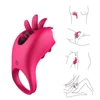 Vibrator for Men Delay Ejaculation Penis Vibration Ring Mini Tongue Vibrator Clitoris Stimulator Adult Sex Products Vibro Ring 1