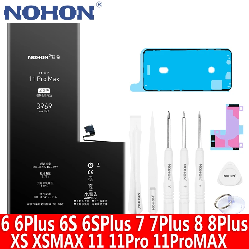 Nohon аккумулятор iphone 11