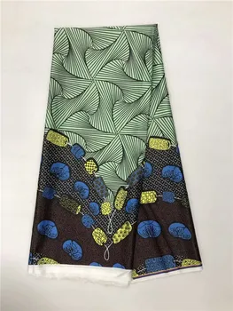 

Pretty design African silk satin lace fabric for sewing lady dress WST2(5yards/lot) 4 color on sale