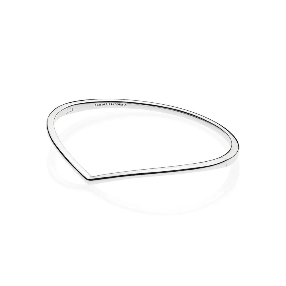 Pan Весенние новые продукты желаний блестящий браслет змеиная кость S925 градусов прекрасный серебряный DIY браслет аксессуары Подвески Браслет Из Бисера