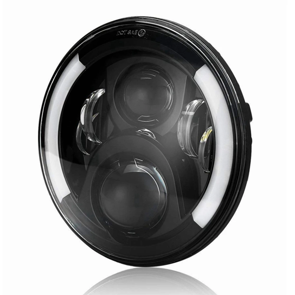 Marlaa 7 "/7 дюймов круглый светодиодный фары с DRL сигнальные огни кронштейном