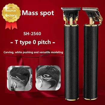 

Hair Clipper hair trimmer Heavy Hitter Cordless Trimmer Men 0mm Carbon steel cutter head Hair Cutting Machine #LC