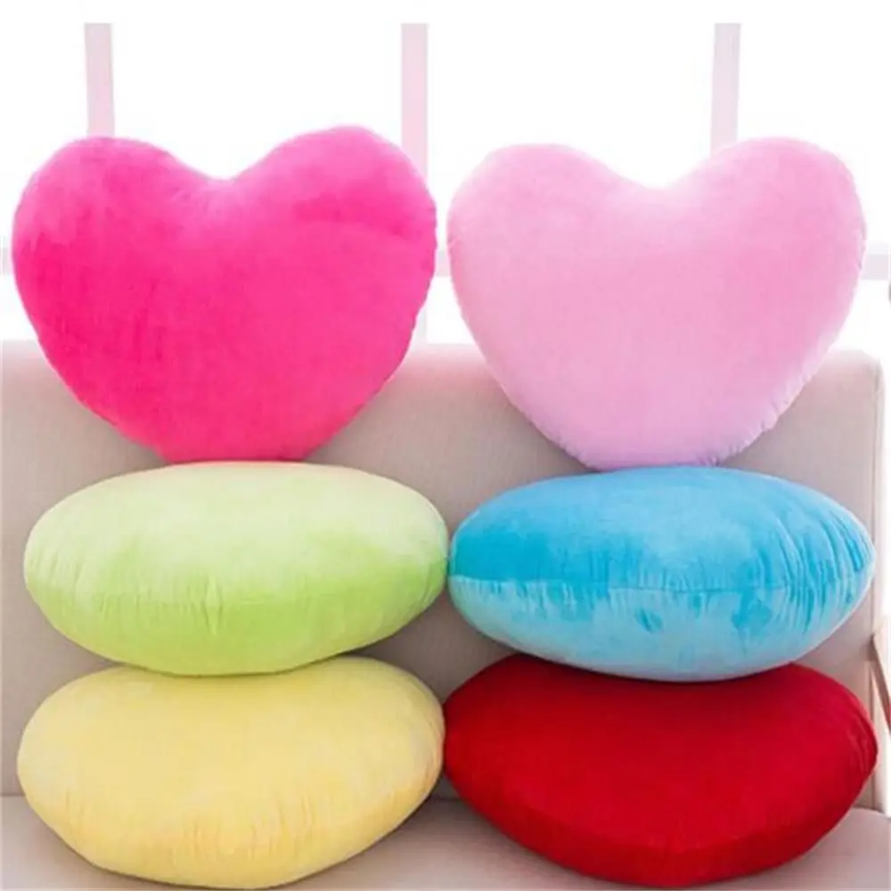 Soft Pillow 15//20cm Red Heart Shape Pink Plush Valentines Day Throw Cotton Cushion for Home Decor Lover Gift neck pillow sofa pillow cat pillows leg pillow waist pillow wedge pillow sleep pillow sofa cushion body pillow air pillow reading pillow
