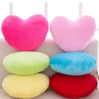 15//20cm Pink Soft Pillow Red Heart Shape Pillow Plush Pillow Valentines Day Throw Pillow Cotton Cushion Home Decor Lover Gift 1