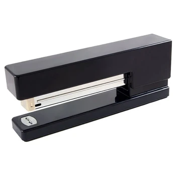 

HOT-Save Labour Type Stapler Modern Desk Stapler Office Duty 25 Sheet Stapler-Black