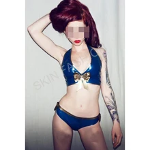 Женский модный силиконовый бюстгальтер и короткие комплекты