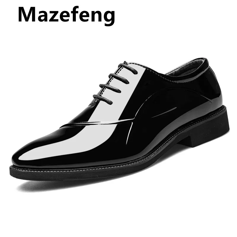 Tanie Mazefeng 2021 męska wysokiej jakości skóra bydlęca buty sklep
