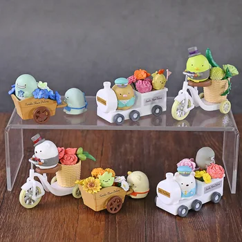 

6pcs/set Festooned Vehicle Sumikko PVC Action Figures Doll For Children