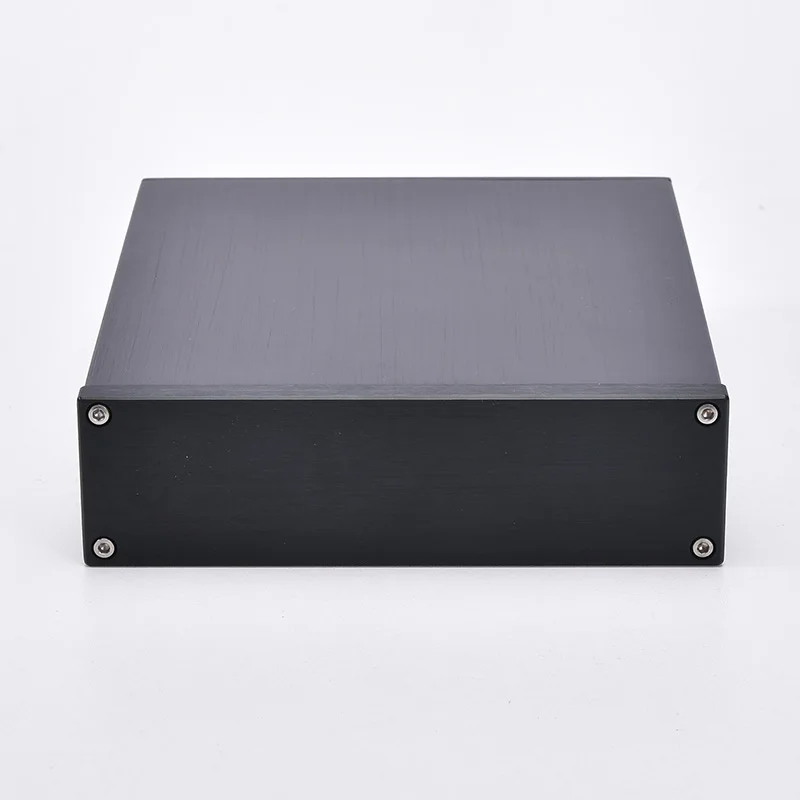 Full aluminum 1405 amplifier chassis mini dac enclosure phono box 147.5x42x169mm