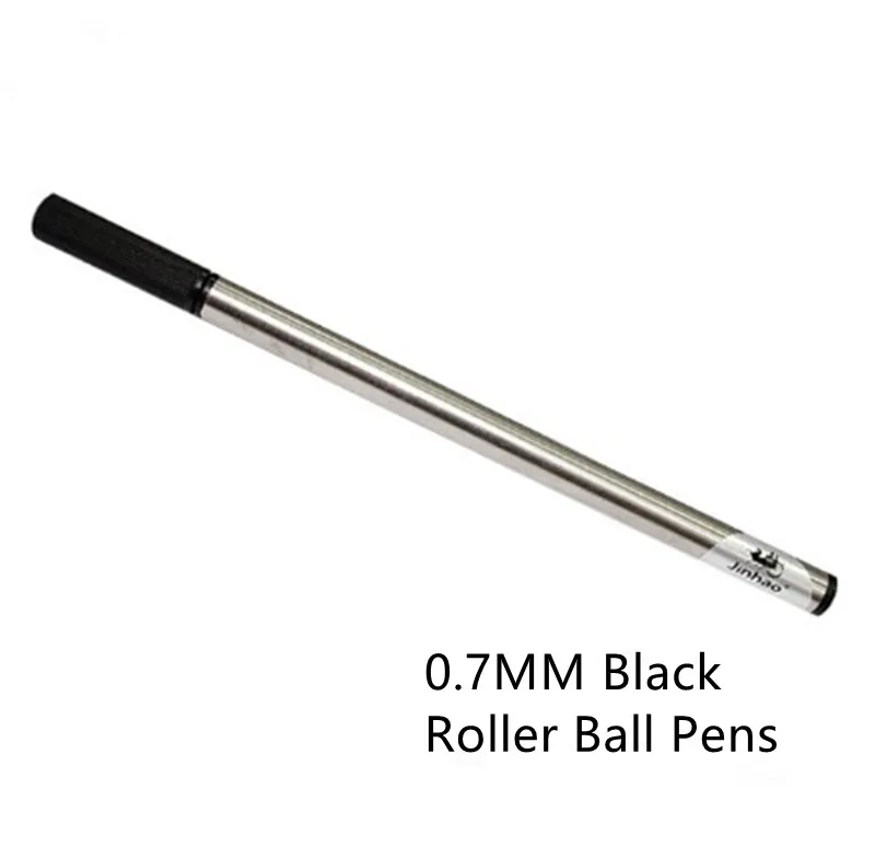 10PCS Ballpoint Pen Refill JINHAO Standard Black and Blue Ink Rollerball Pen Refill 0.5MM 0.7MM Office School Accessories 3
