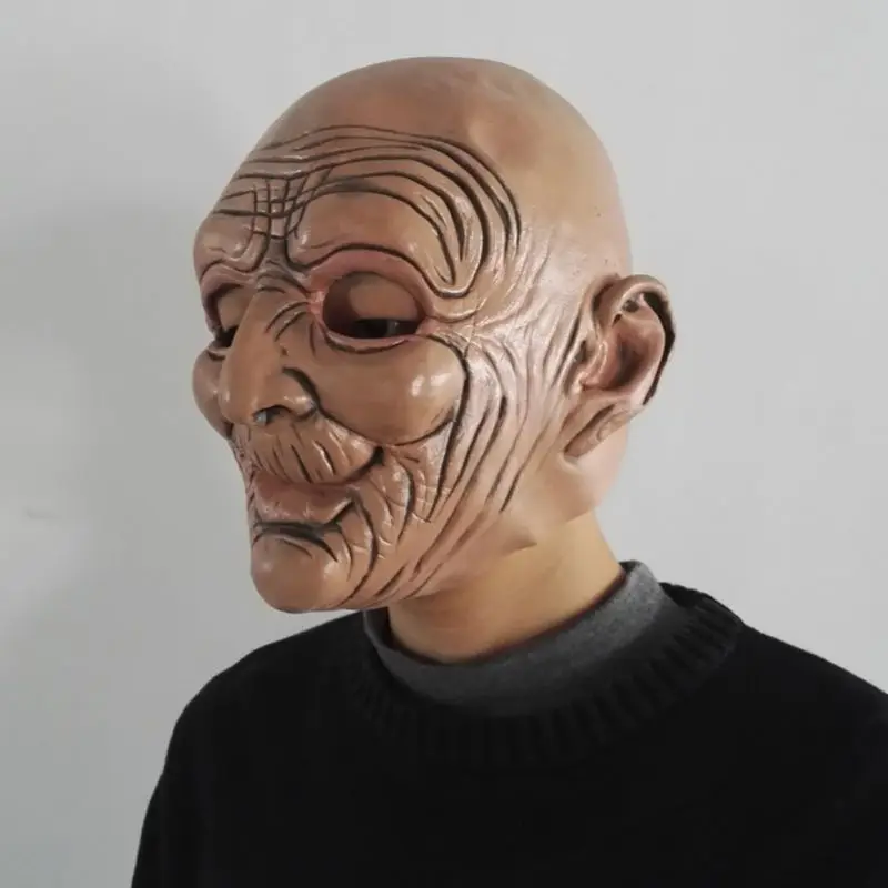 Хэллоуин маски для костюмированной вечеринки старый Для женщин уход за кожей лица крышка костюм вечерние латекс Elder Для женщин уход за кожей лица маска для вечеринки