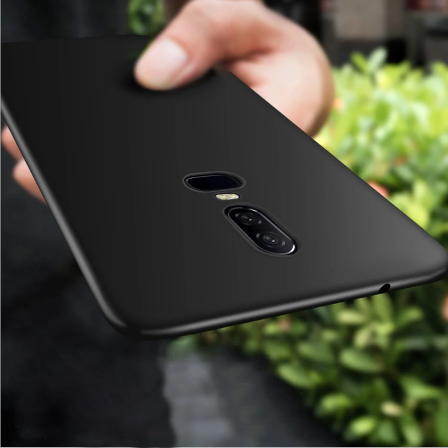 

phone accessories for oneplus 5 5T 6 6T 7 7T pro case anti falling back cover Frosted TPU candy shell