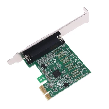 

Parallel Port DB25 25Pin PCIE Riser Card LPT Printer to PCI-E Express Cards Converter Adapter AX99100